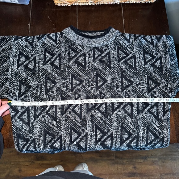 Spettro Casual Clothing Geometric Pattern Sweater Vintage - Picture 5 of 6